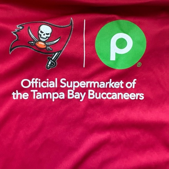 Tampa Bay Buccaneers Polyester Performance Style Athletic Shirt size XL - Picture 4 of 5